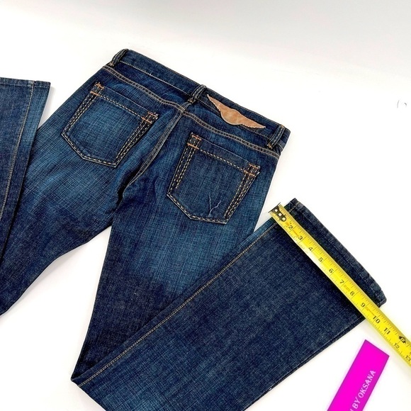 BCBG Max Azria Agnes Boot Cut 100% Cotton Size 27 - Picture 8 of 14